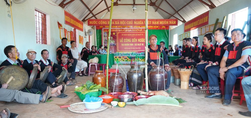 Xã Dliê Ya là địa phương có đông đồng bào dân tộc thiểu số, đa dạng về văn hóa. Ảnh: Lê Duyên