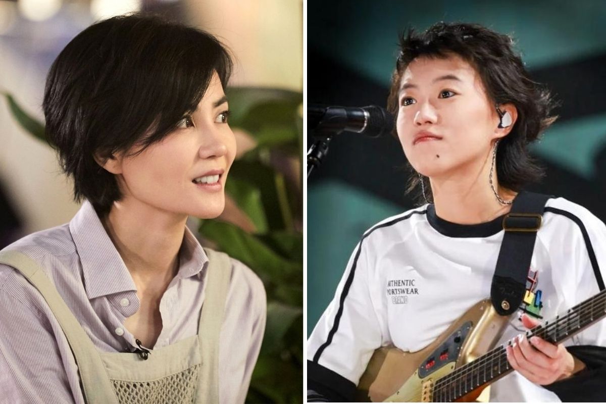 Vuong Phi and her eldest daughter Dau Tinh Dong. Photo: Xinhua