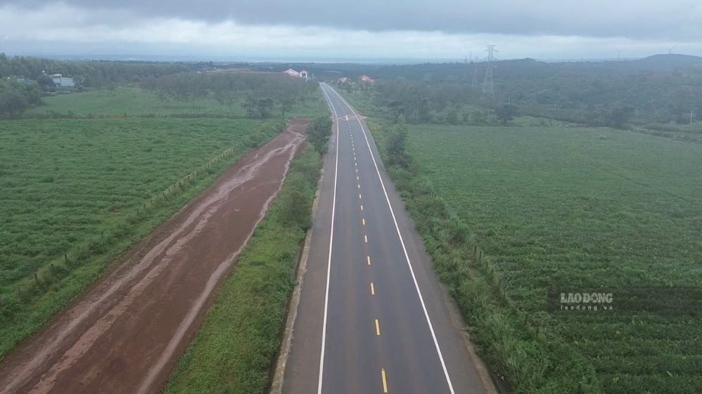 Một đoạn tuyến tránh Tây Pleiku. Ảnh: Thanh Tuấn