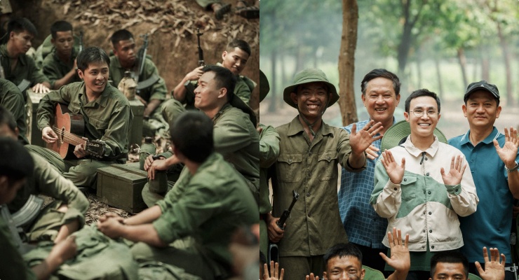 Vacaciones de verano con miedo a la jubilación" de Huỳnh Lập. Foto: Equipo de filmación.