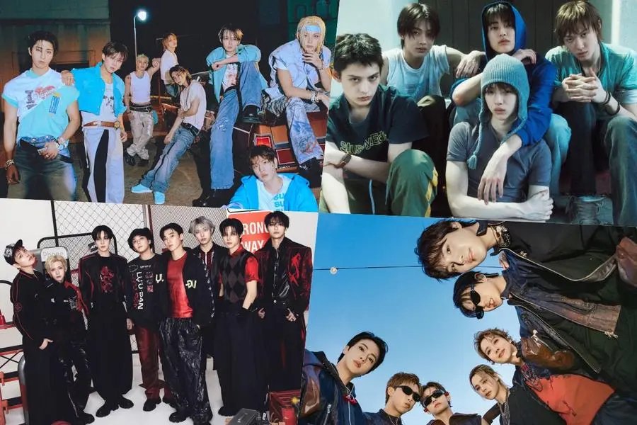 BTS and Kpop artists in the rankings. Photo: Lotte.