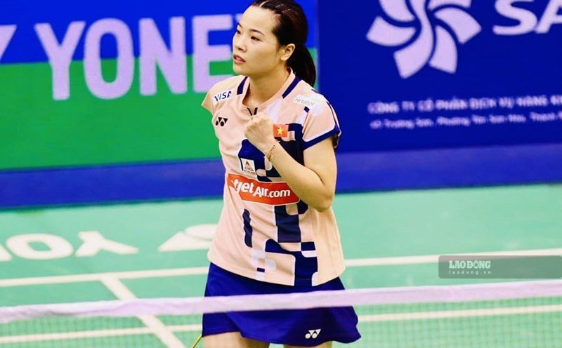 Tennis player Nguyen Thuy Linh will look for opportunities to win the championship of the 2026 Vietnam Open. Photo: Thanh Vu