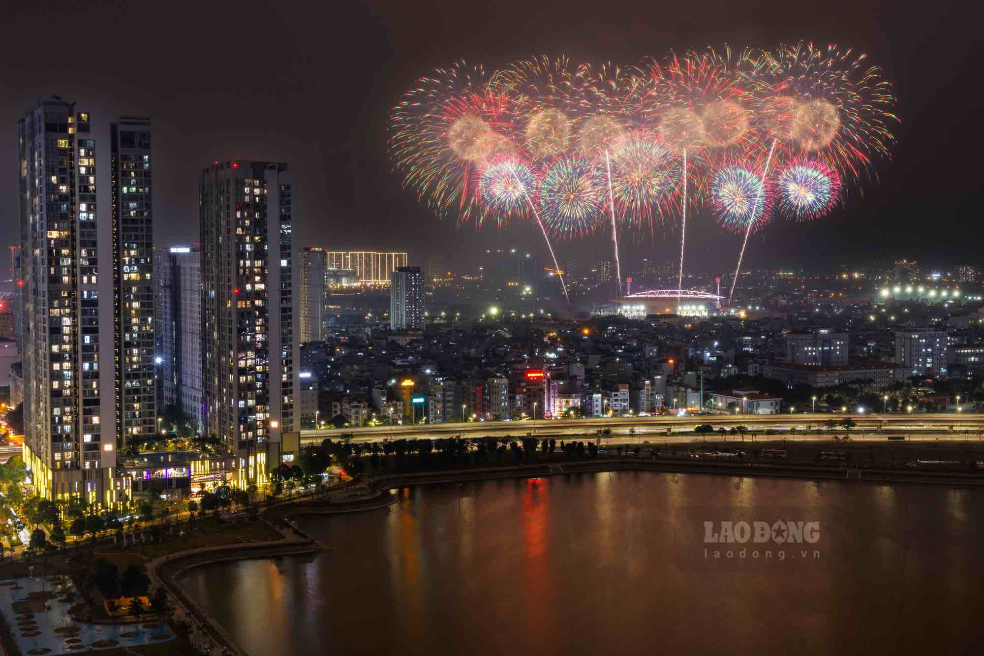 Fireworks display schedule on September 2nd in Hanoi. Photo: Hai Nguyen