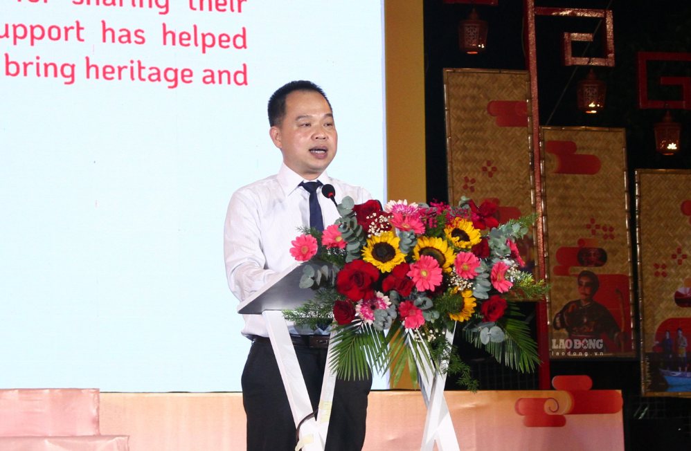 Ông Phạm Phú Ngọc, Giám đốc Trung tâm Bảo tồn Di sản văn hóa thế giới Hội An, TP Đà Nẵng. Ảnh: Thanh Huyền