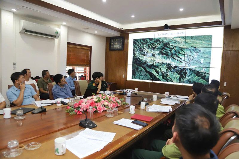 Phường Sa Pa rà soát các điều kiện tổ chức Vietnam Mountain Marathon 2026. Ảnh: Mai Hoa