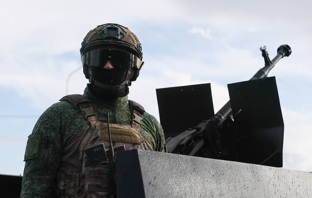 Russian air defense soldiers on the battlefield. Photo: TASS