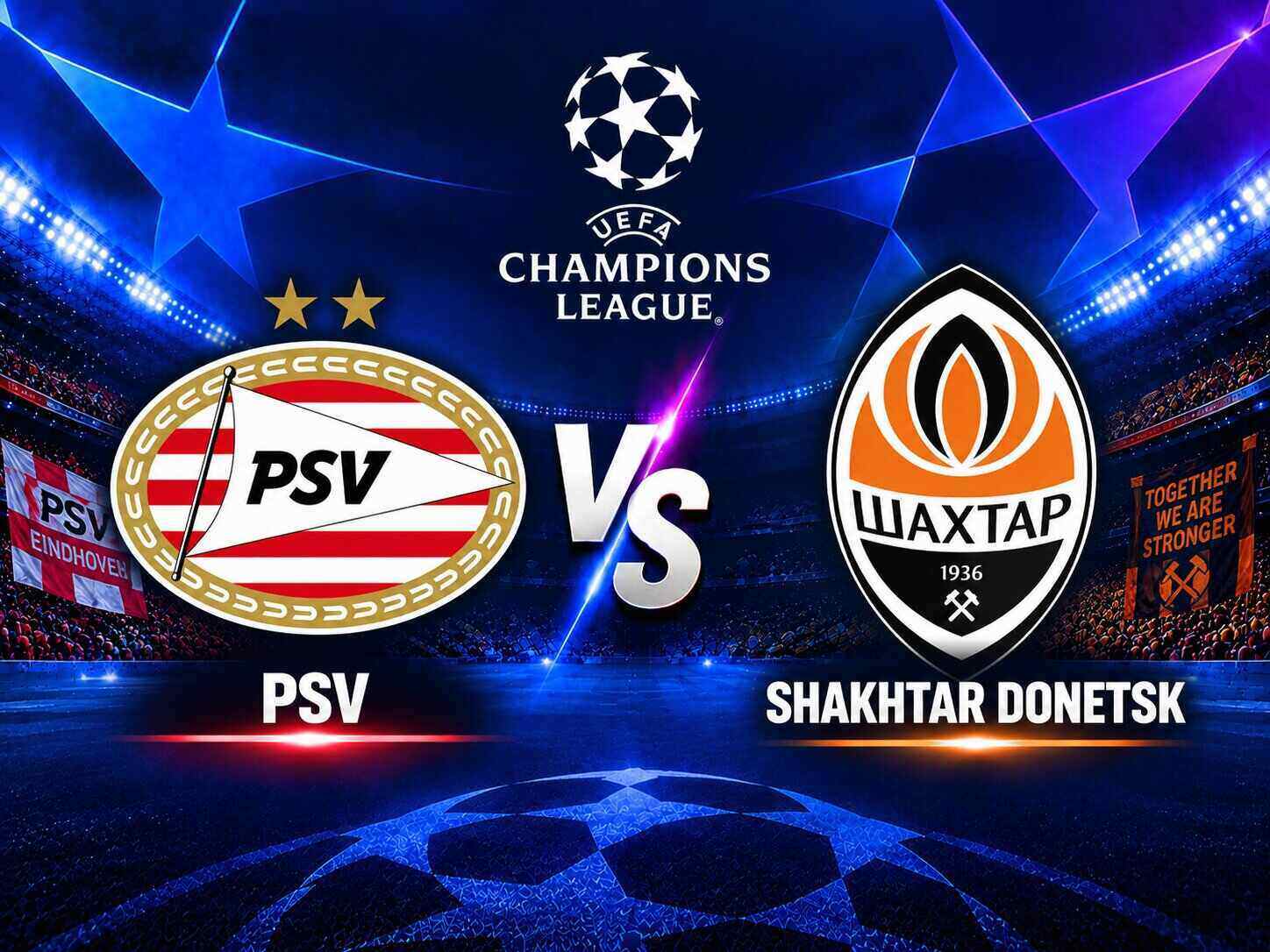 PSV vs Shakhtar Donetsk football prediction in the Champions League. Graphics: Van An