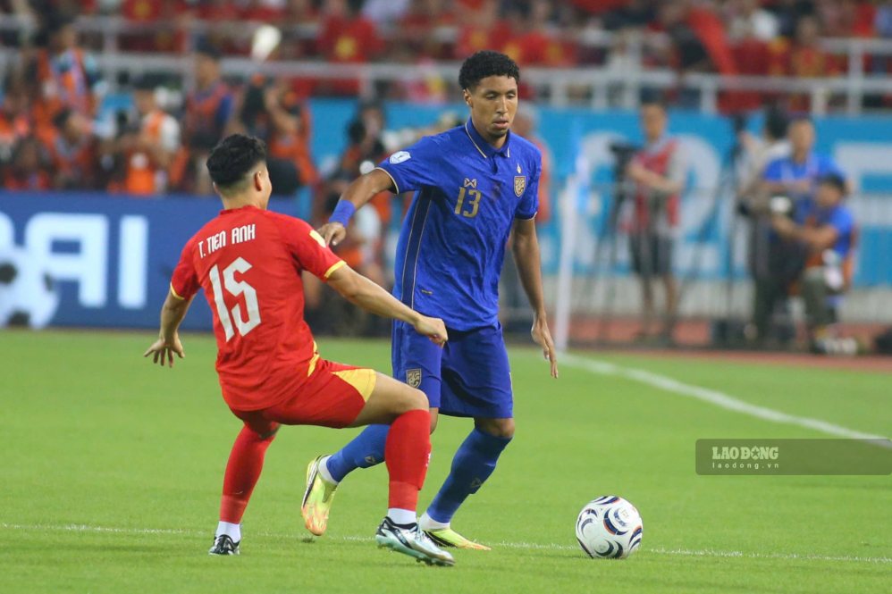 Tuyển Thái Lan từng thất bại trước tuyển Việt Nam tại chung kết ASEAN Cup 2026. Ảnh: Minh Dân
