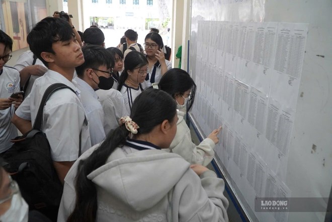 Sinh viên cần đăng ký và nộp tiền trực tiếp tại cơ sở giáo dục nơi đang theo học ngay từ đầu năm học hoặc khóa học. Ảnh: Thái Bảo (chụp tháng 8.2026).