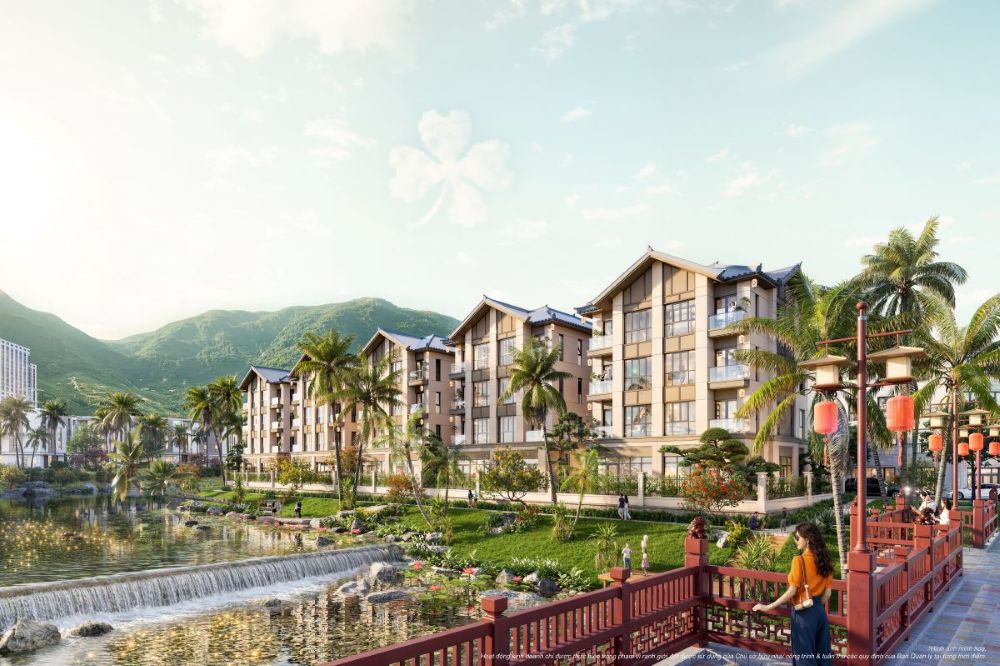Chuỗi không gian công cộng tại Bạch Vân đáp ứng nhu cầu vận động, thư giãn và kết nối của gia đình nhiều thế hệ. Ảnh: