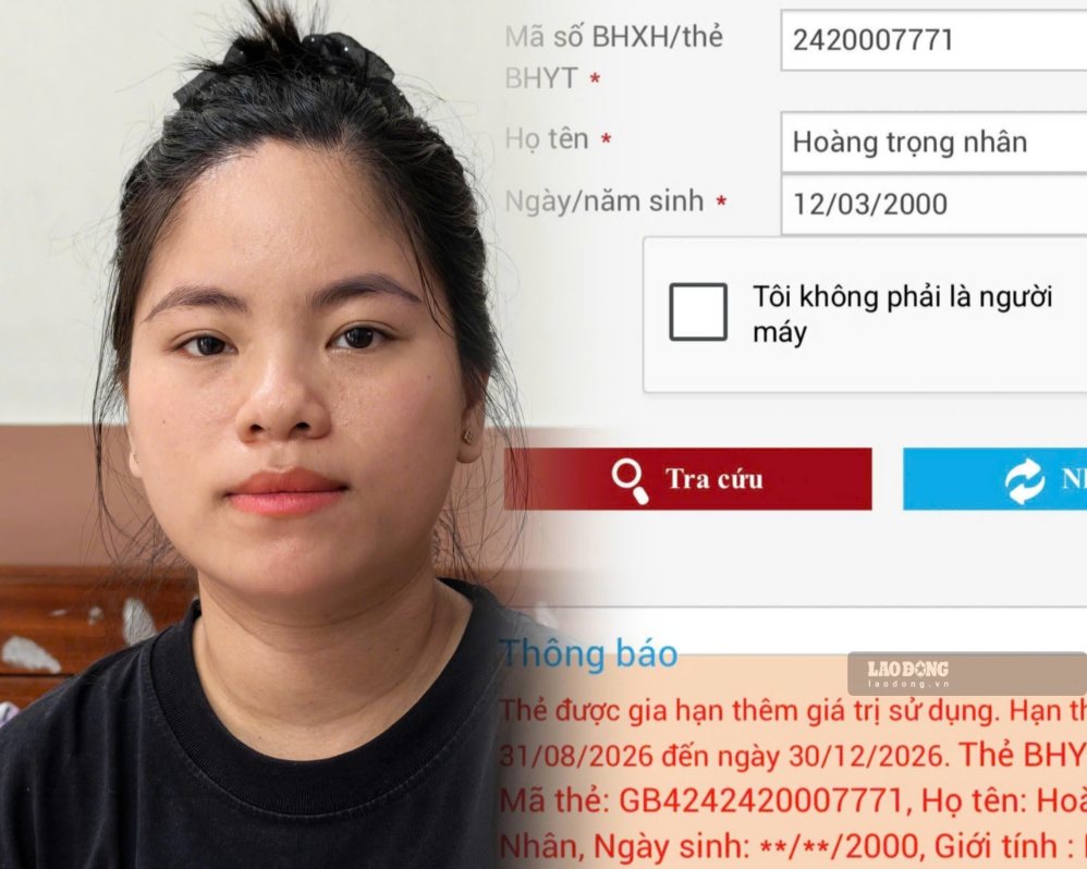 Ms. Hoang Trong Nhan - one of the residents in Da Mai ward (Bac Ninh) who went to give birth and discovered that her insurance card had not been renewed, even though she had paid money before, photo taken on August 18, 2026. Photo: Van Truong