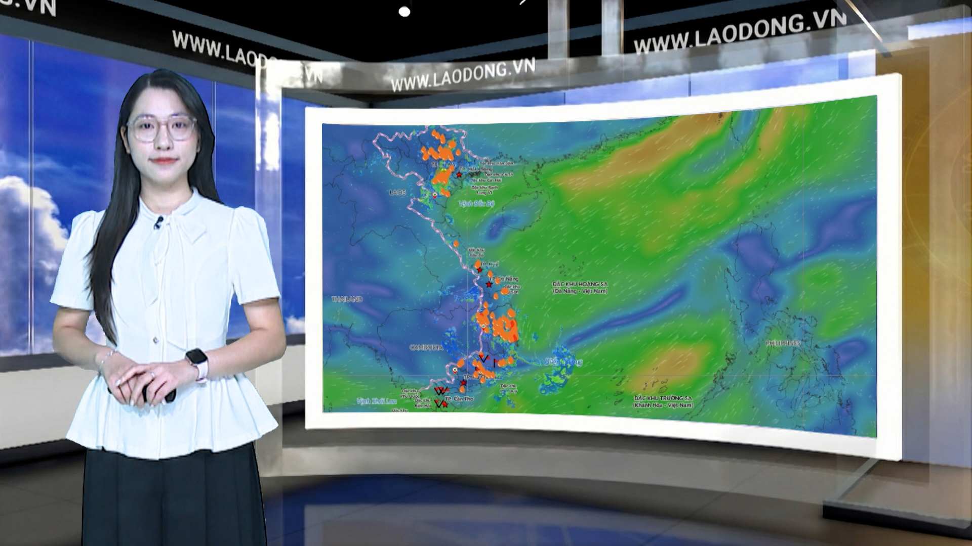 Weather forecast tonight and tomorrow 11. 9