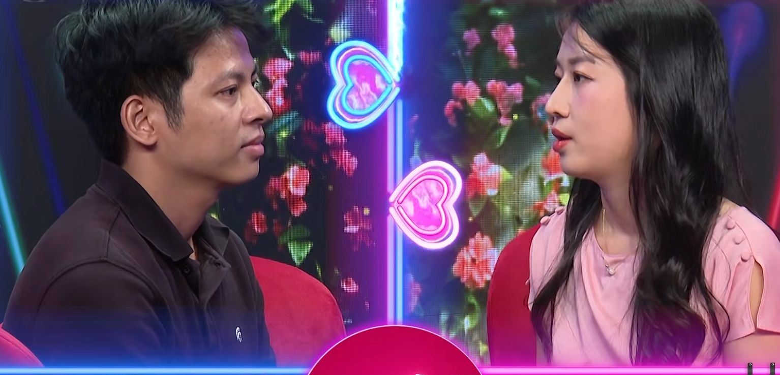 The couple at "You Want to Date". Photo: MCV.