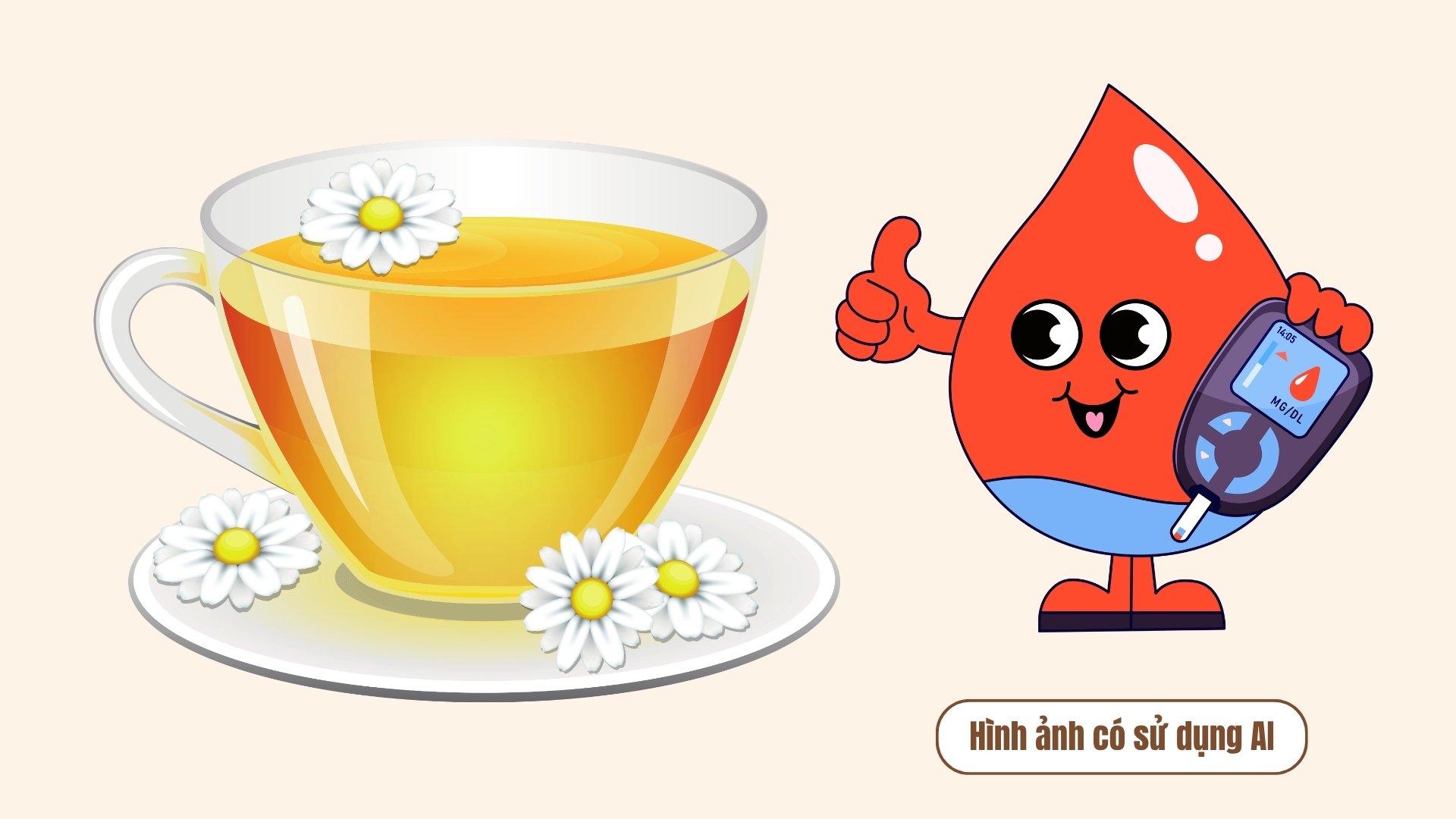 Afternoon drinks help stabilize blood sugar. Graphics: AI
