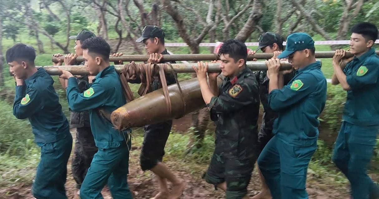 Ảnh: Ban Chỉ huy Quân sự xã Bom Bo