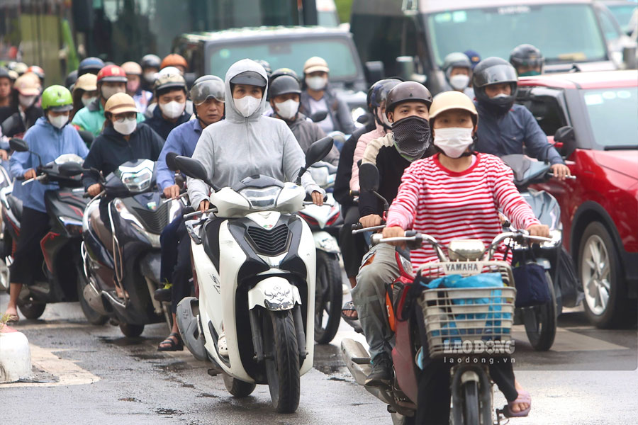 Forecast of areas affected by cold air. Photo: Duong Anh