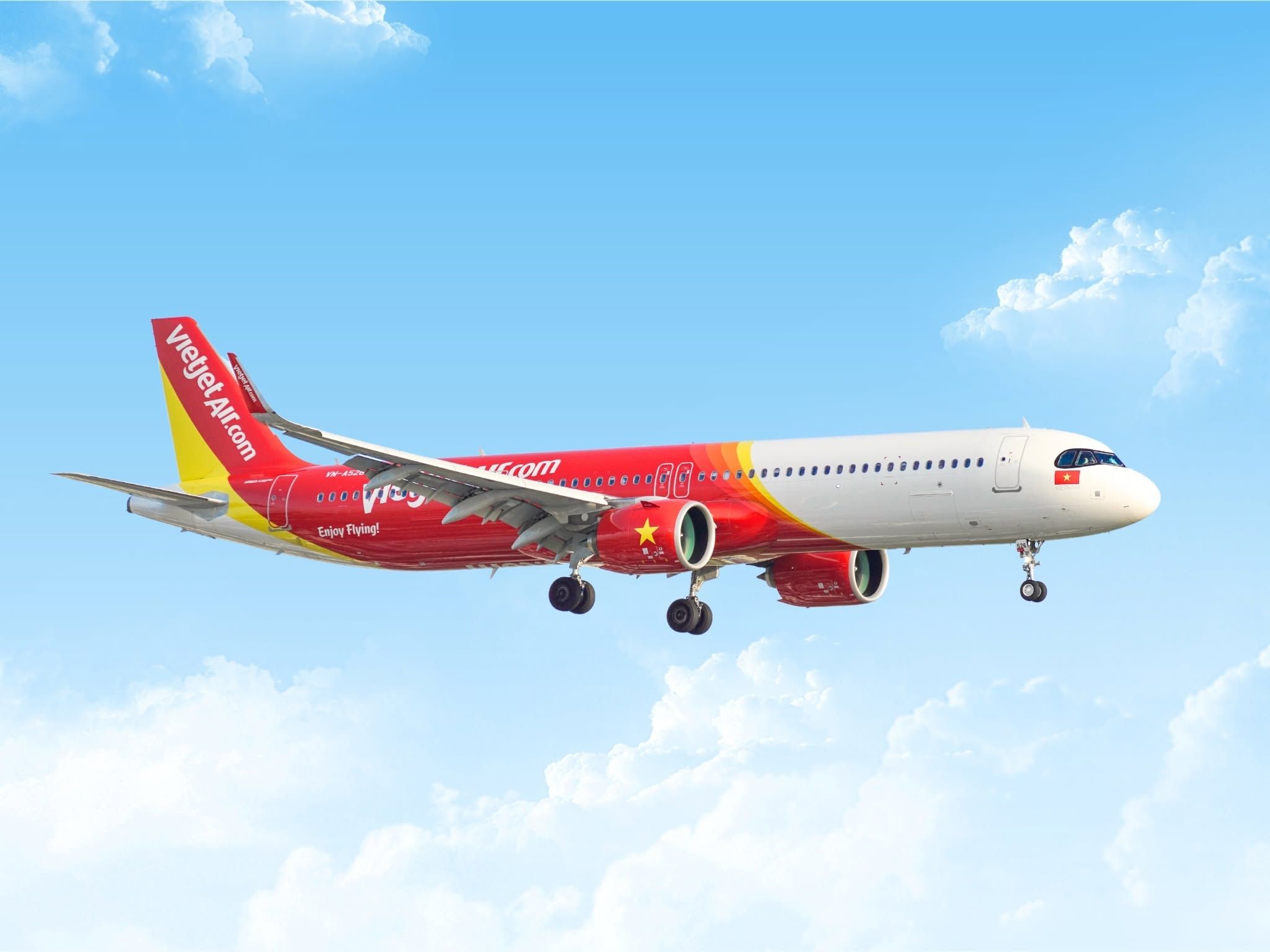 Chọn bay cùng Vietjet. Ảnh: DNCC