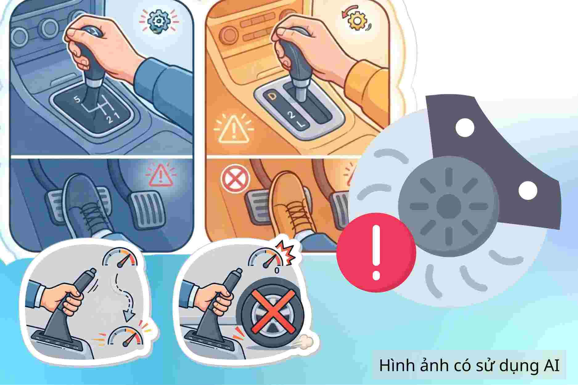 Comment gérer en toute sécurité les voitures manuelles et automatiques en cas de perte de frein soudaine