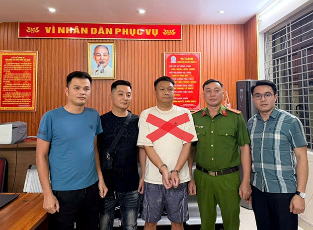 Đối tượng là CHEN YIHAO (x). Ảnh: Công an Hải Phòng
