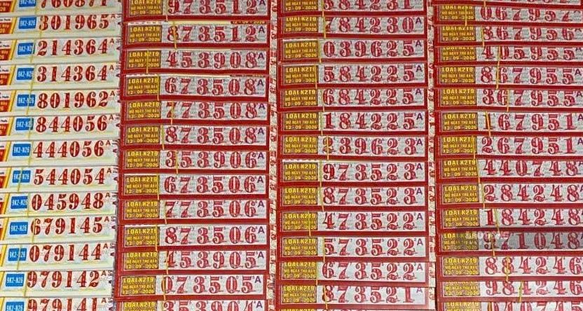 Southern lottery results on December 12. 9. Photo: The Toan