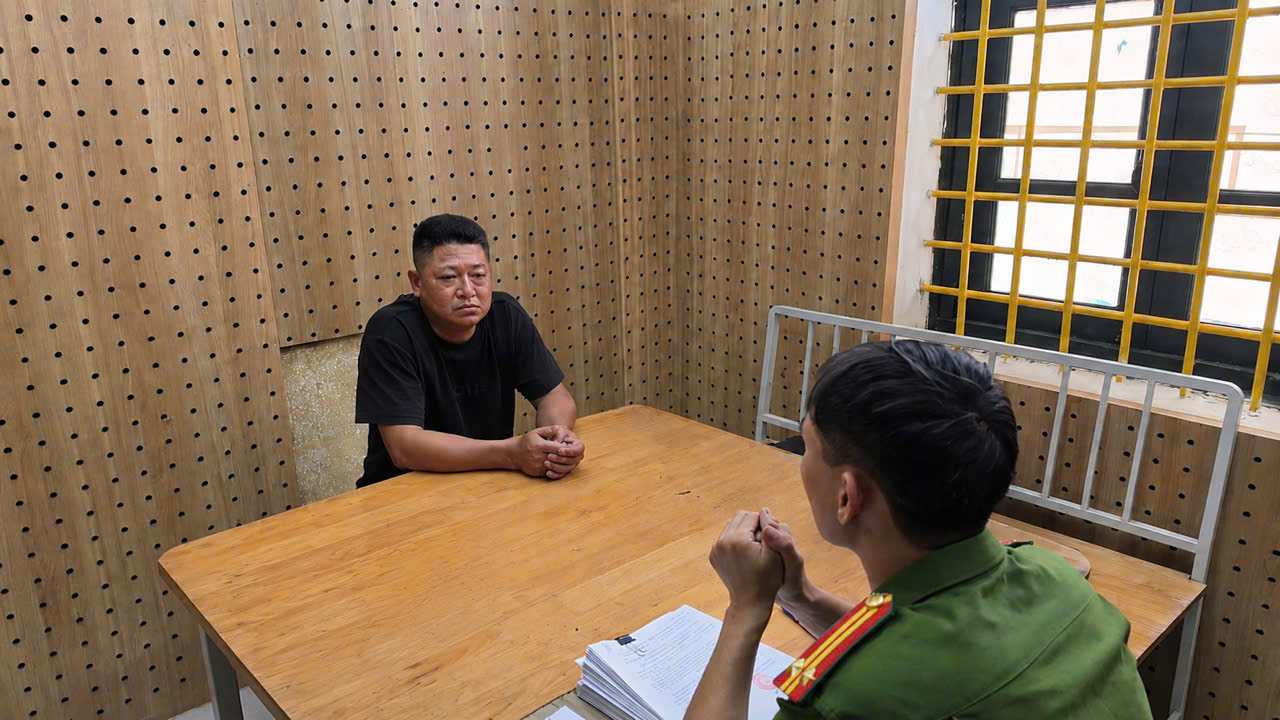 Công an Hưng Yên khởi tố người đàn ông cưỡng đoạt 2 triệu đồng sau va chạm giao thông. Ảnh: Công an tỉnh Hưng Yên