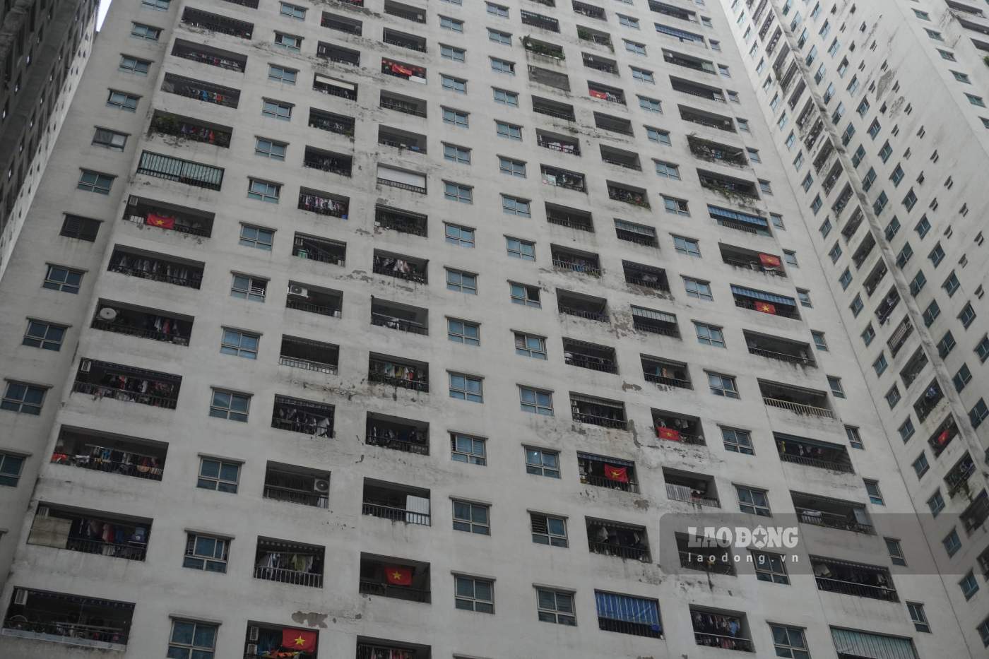 HH Linh Dam apartment complex is one of the violating projects of Muong Thanh Group (photo taken in September 2025). Photo: Nhu Ha