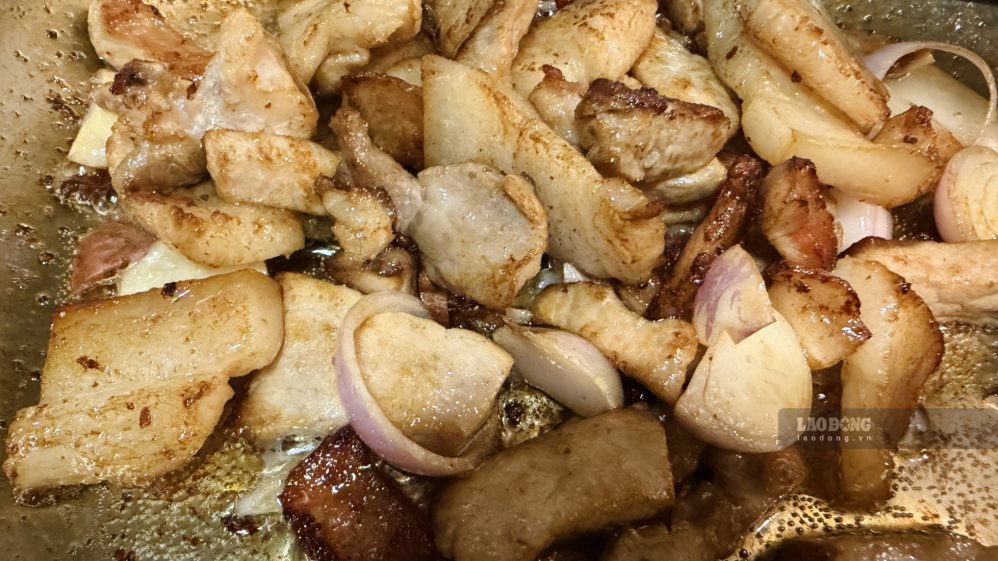 Pork is easy to prepare, combined with familiar ingredients can create rich dishes, suitable for family meals on weekends. Photo: Thuy Duong