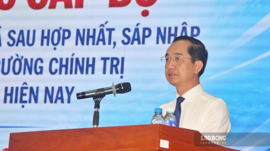 Phó Bí thư Tỉnh uỷ, Chủ tịch MTTQ Việt Nam tỉnh Cà Mau Hồ Thanh Thuỷ sau sáp nhập cấp xã mạnh hơn (ảnh chụp ngày 12.9.2026). Ảnh: Nhật Hồ.