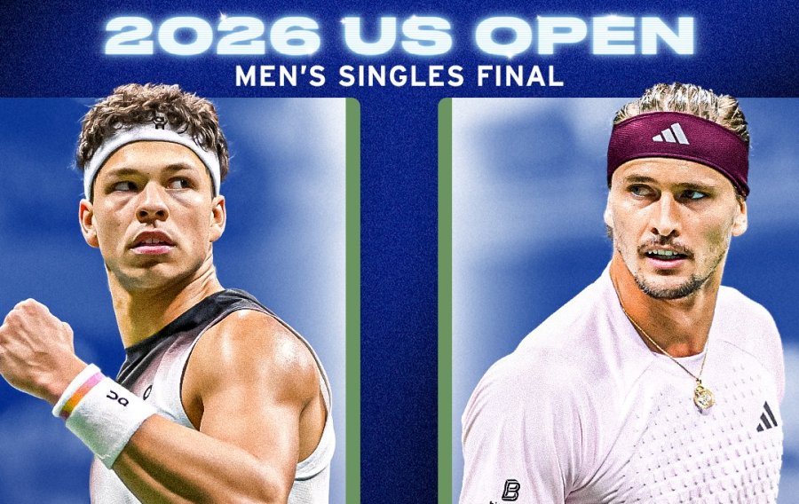 Se espera la final entre Ben Shelton y Alexander Zverev a su manera. Foto: US Open