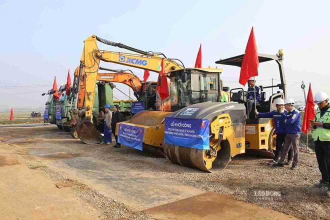 Tỉnh Hưng Yên đã khởi công Dự án Khu nhà ở xã hội phường Phố Hiến, tổng vốn khoảng 7.000 tỉ đồng vào cuối năm 2025. Ảnh: Mai Hương