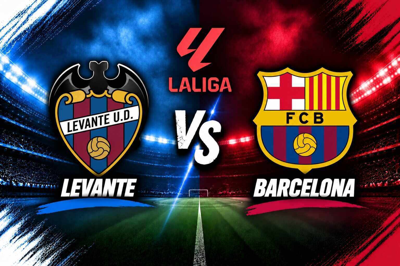 Predicción de fútbol Levante vs Barcelona en La Liga. Gráfico: Văn An
