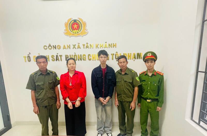 Lực lượng chức năng khởi tố 2 đối tượng về hành vi cố ý gây thương tích. Ảnh: Công an tỉnh Thái Nguyên