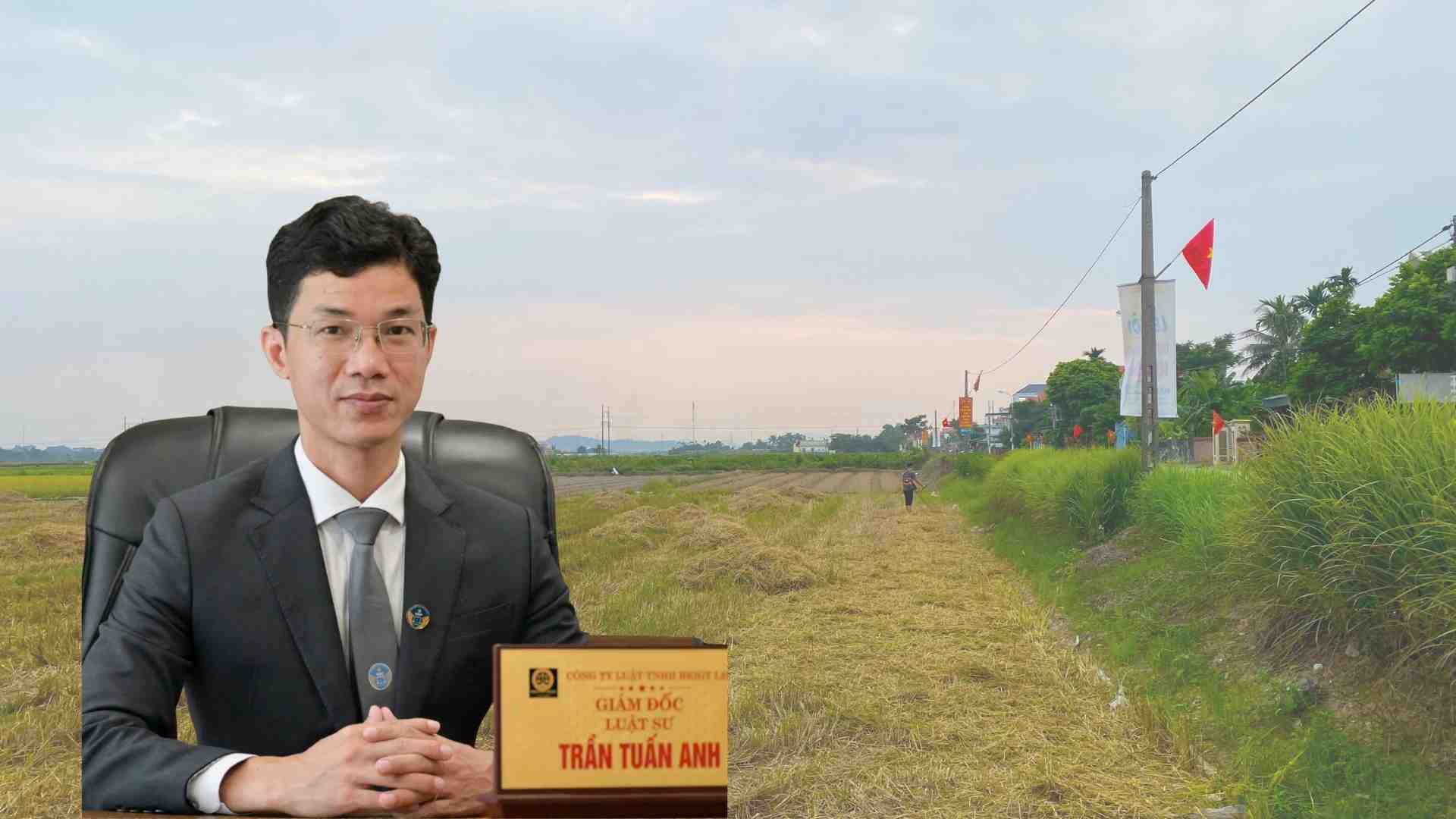 According to Lawyer Tran Tuan Anh, pouring soil and leveling agricultural land to prepare for building houses can be fined up to 100 million VND. Photo: Thach Lam