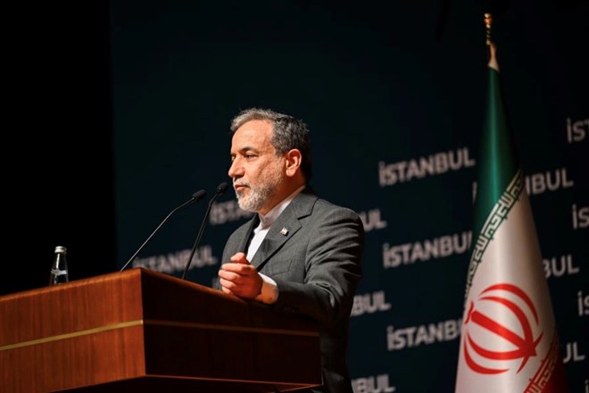 Iranian Foreign Minister Seyed Abbas Araghchi at a press conference in Istanbul, Turkey, June 22, 2025. Photo: Xinhua
