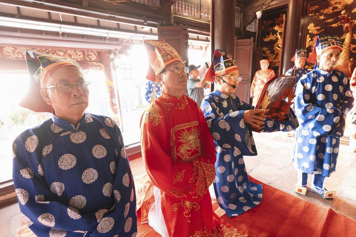 Quelques rituels au festival du temple Cửa Ông à l'automne 2026. Photo: Portail d'information électronique du quartier de Cửa Ông