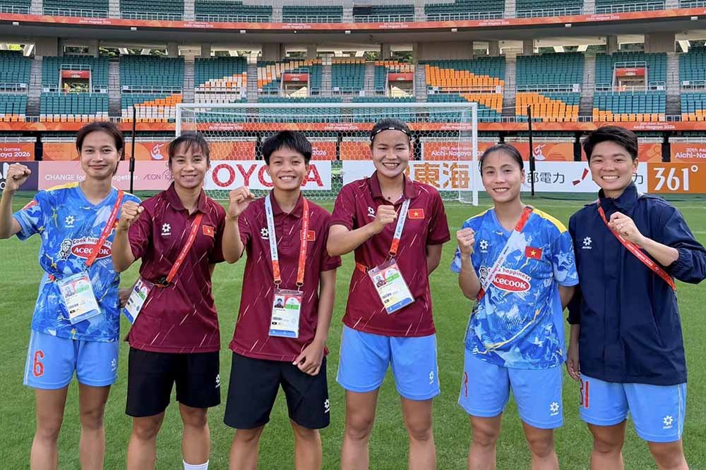 Vietnam women's team completes the final training session before the opening match of ASIAD 2026. Photo: VFF