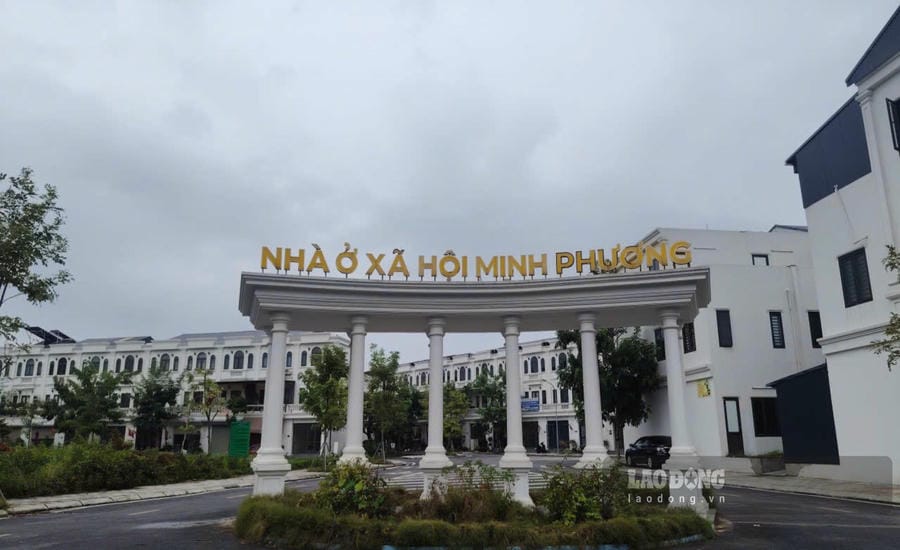 Social housing area in Viet Tri, Phu Tho. Photo Xuyen Dong taken on September 10