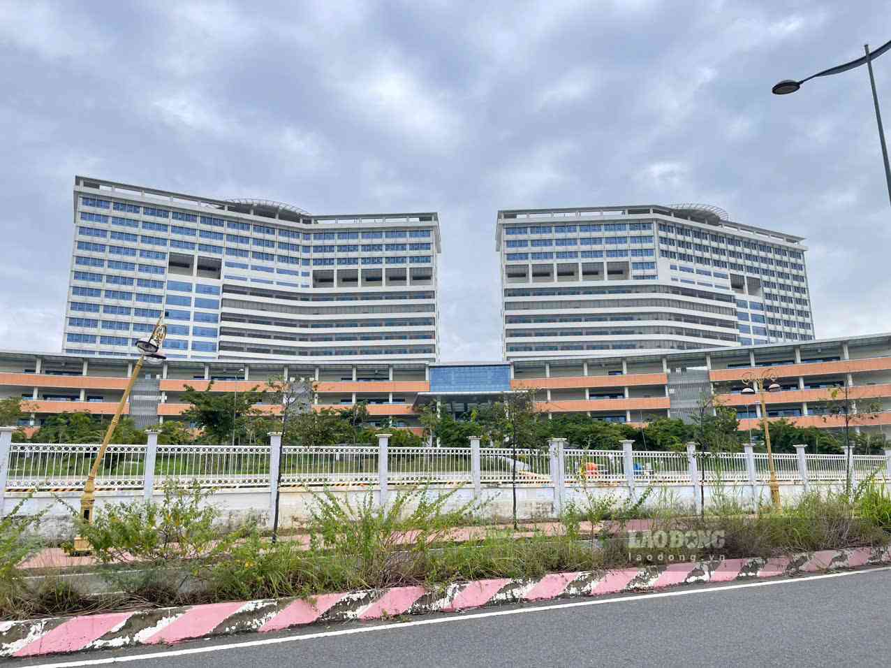 1,500-bed Hospital project in Chanh Hiep ward, Ho Chi Minh City. Photo taken on September 14th. Photo: Dinh Trong
