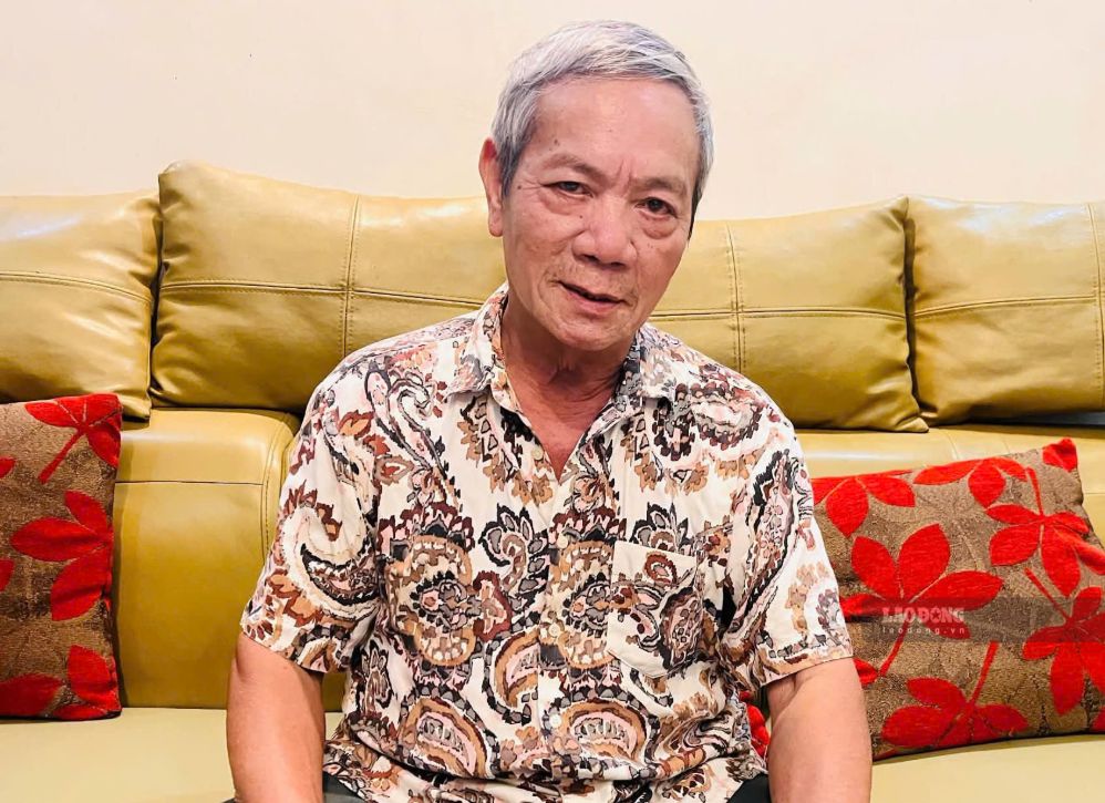 NSND Quoc Tri at the age of 69. Photo: Vy Lam
