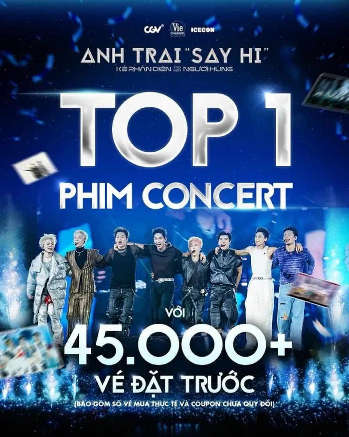 Phim concert Anh trai say hi từng gây sốt. Ảnh: Nhà sản xuất Anh trai say hi. 