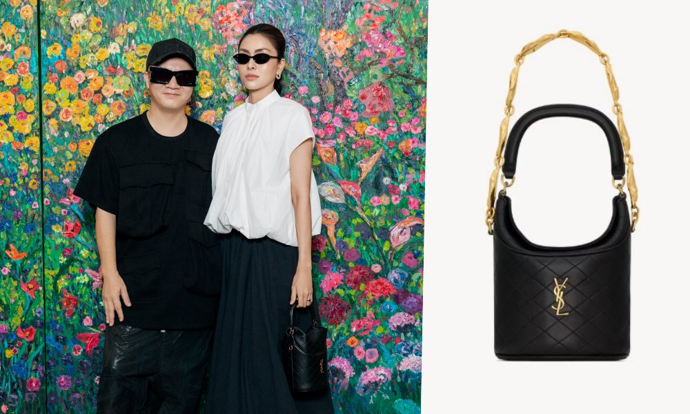 Billionaire daughter-in-law Johnathan Hanh Nguyen attracts attention with her fashion style. Photo: Kieng Can Team.