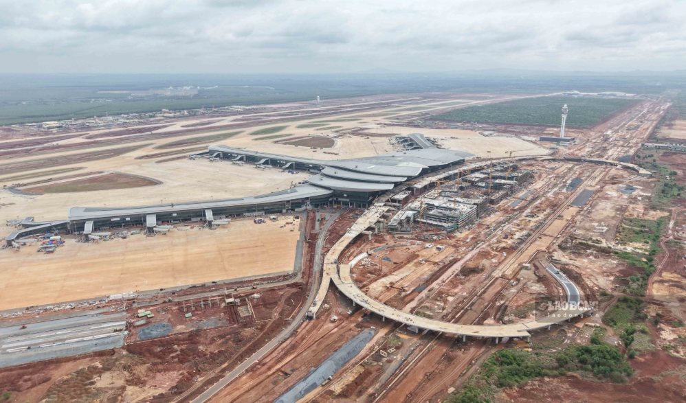 Overview of Long Thanh Airport Project phase 1. Photo: HAC