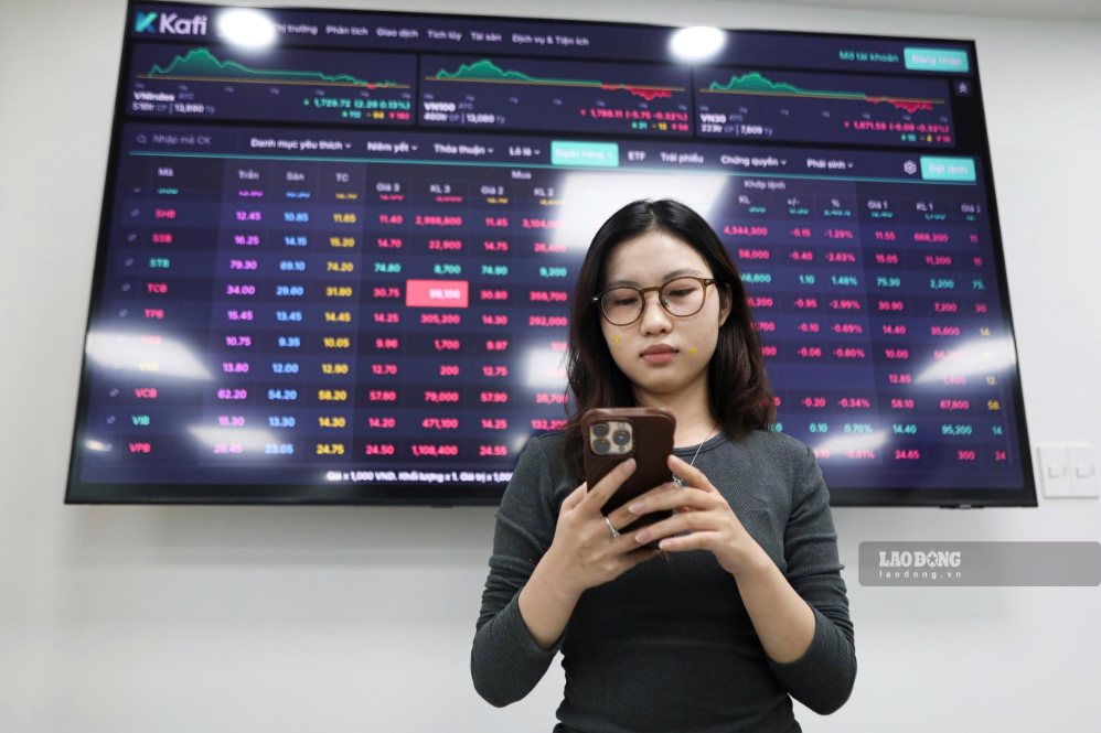 Upgrading is not a "ticket" to guarantee that the stock market will increase points immediately. Photo: Bao Chuong
