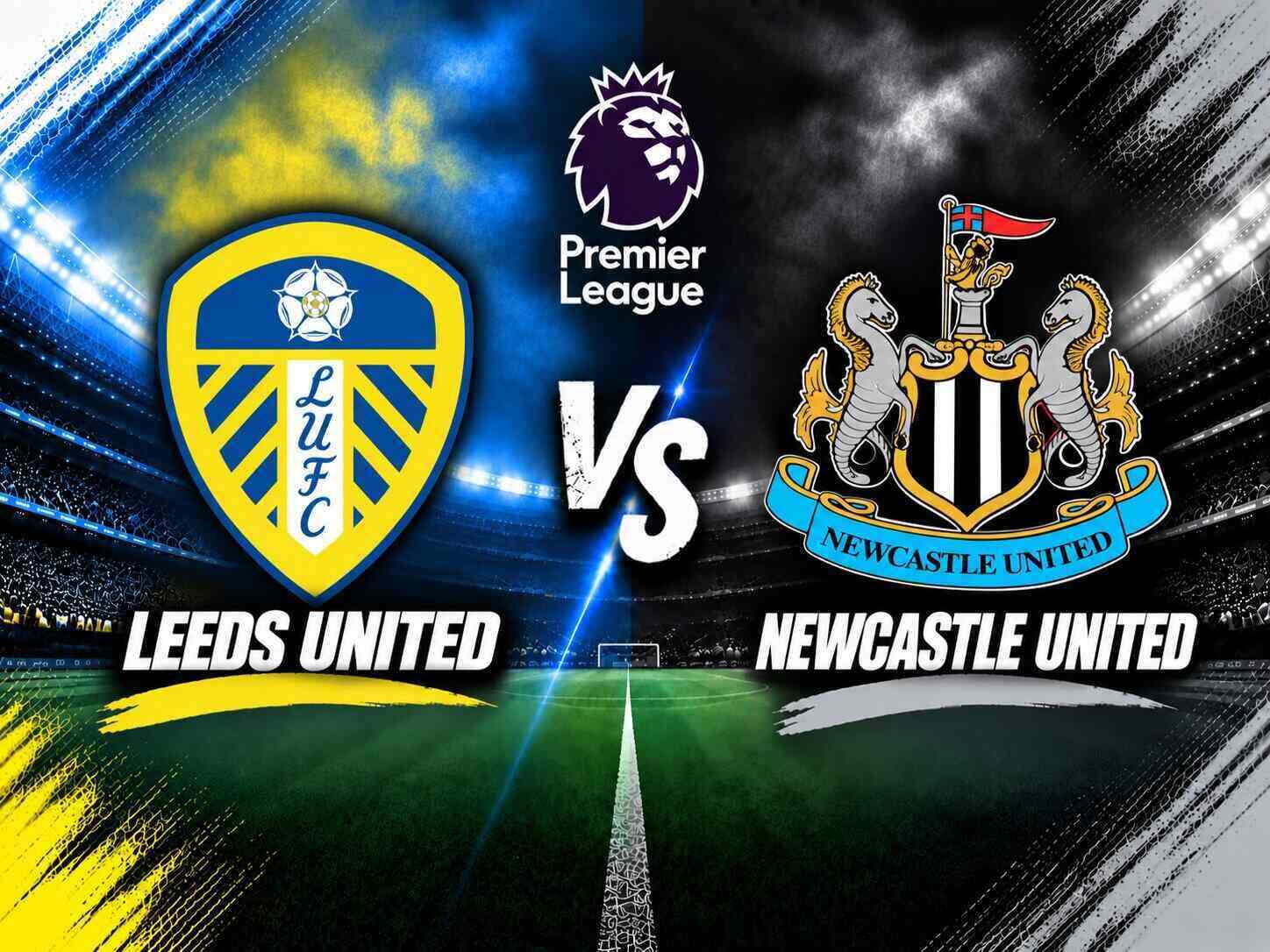 Football prediction Leeds United vs Newcastle in the Premier League. Graphics: Van An
