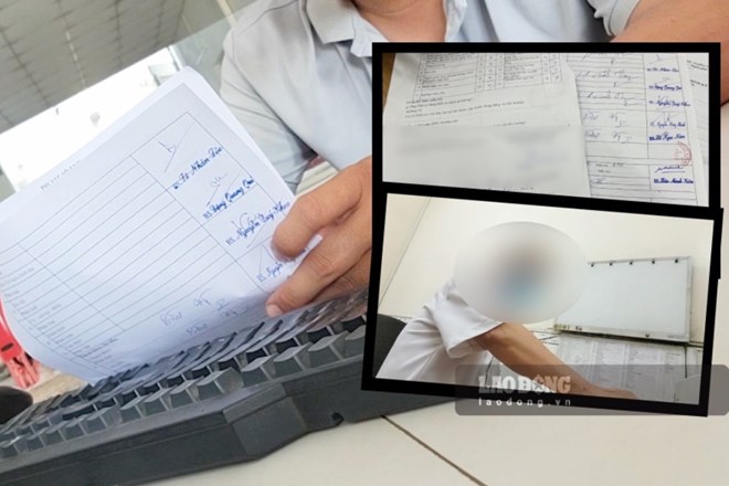 Surprised by a series of "super-fast" job search health certificate issuance services in the Mekong Delta. Graphic photo: PV Group