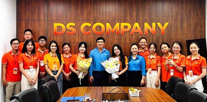 Công đoàn phường Cẩm Lệ, Đà Nẵng thành lập mới 8 công đoàn cơ sở mới với 210 đoàn viên. Ảnh: Công đoàn Cẩm Lệ
