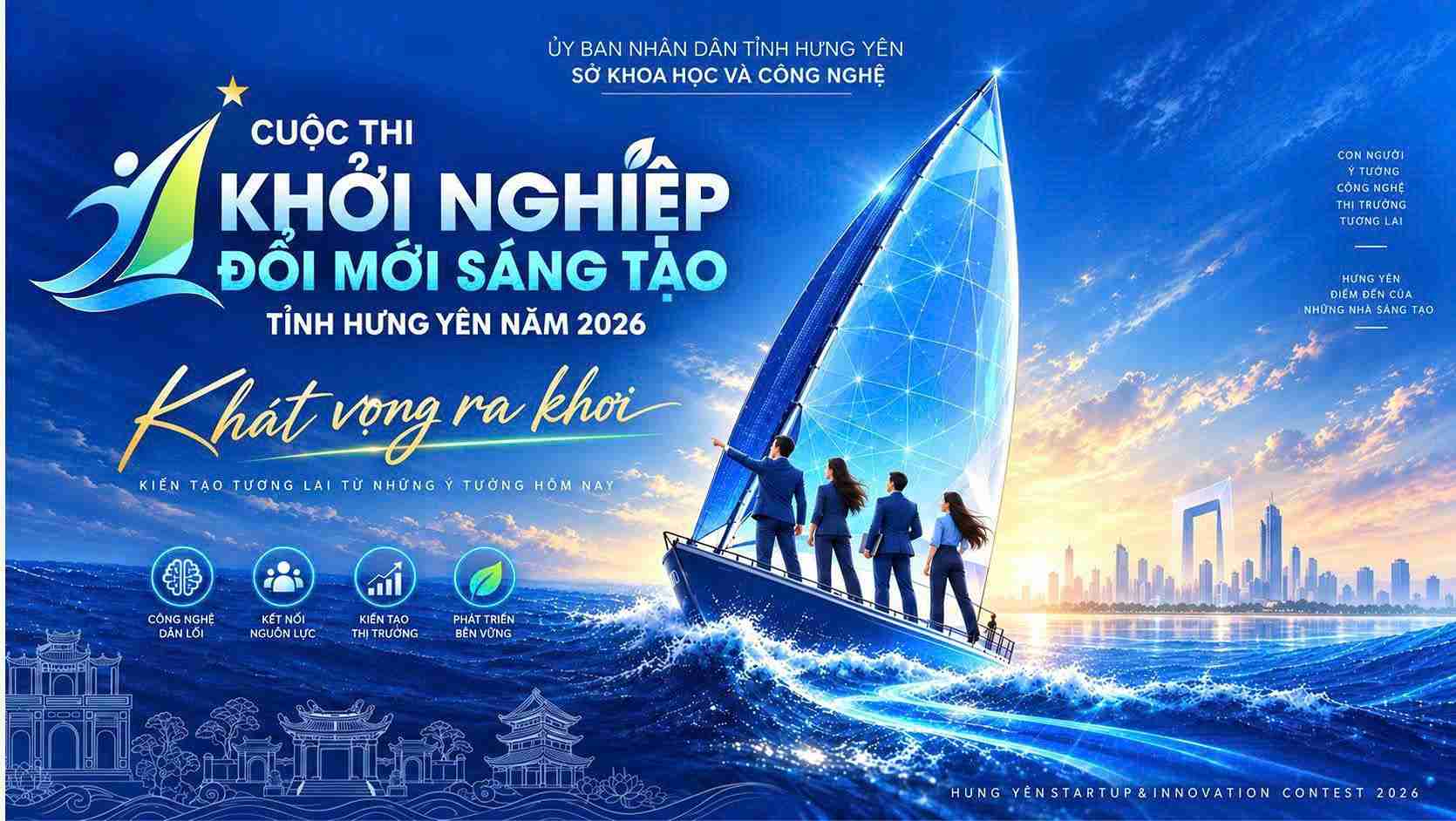 Hung Yen Startup and Innovation Contest accepts applications until October 10. Photo: Department of Science and Technology of Hung Yen province