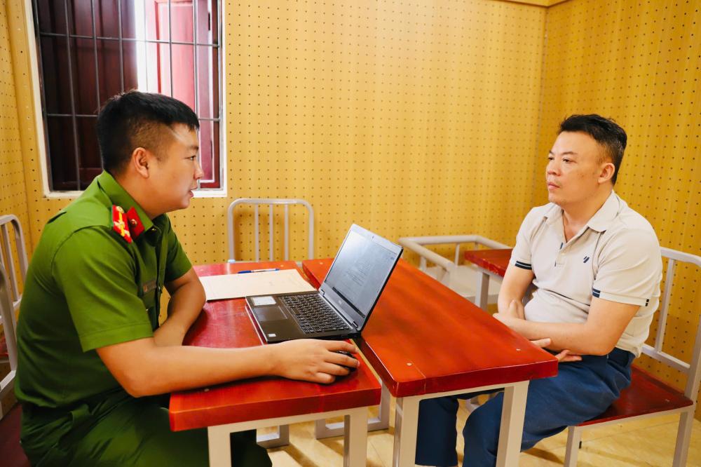 Đối tượng Nguyễn Xuân Chất đã bị khởi tố về tội lừa đảo chiếm đoạt tài sản. Ảnh: Công an Hà Tĩnh