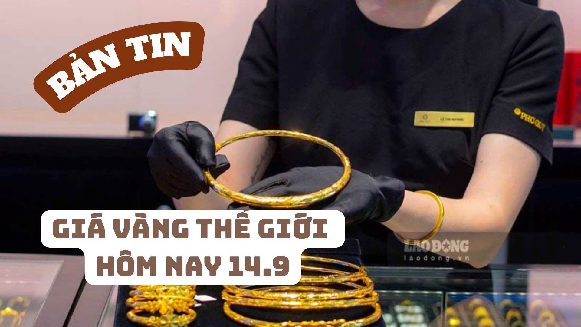 El precio mundial del oro hoy 14 de septiembre fue testigo de una notable reversión, cuando el precio al contado pasó de un ligero aumento a una disminución del 0,73% en la sesión de la tarde. Foto: Phan Anh tomada (marzo de 2026)