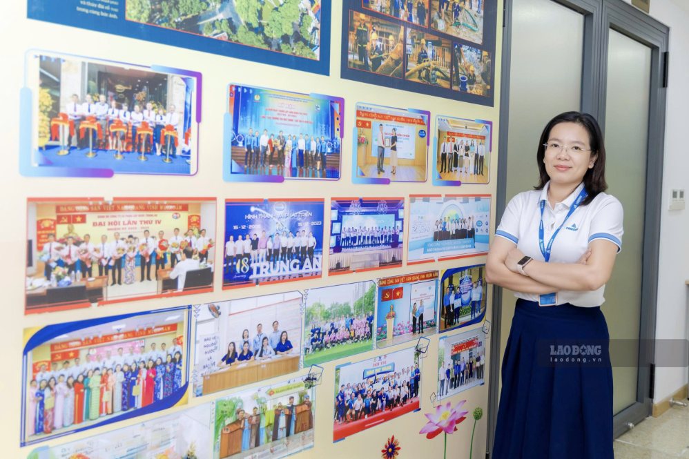 Sở hữu 11 sáng kiến kỹ thuật, chị Nguyễn Thị Kim Yến xuất sắc nhận Giải thưởng Tôn Đức Thắng 2026. (Ảnh chụp ngày 11.9). Ảnh: Mai Anh